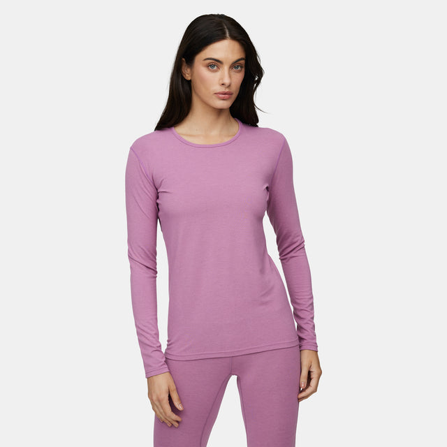 Womens Midweight Crew Base Layer